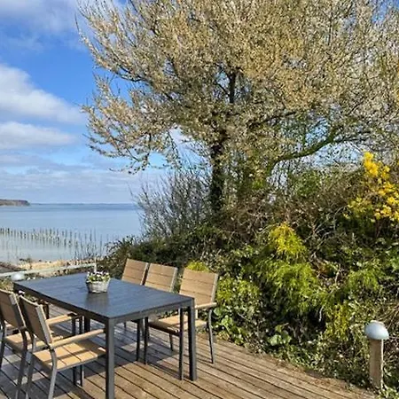 Magisk Havudsigt I Forste Raekke Ved Anslet Strand Haderslev